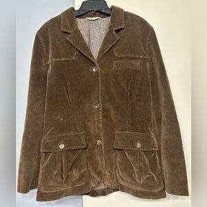 Capalbio Brown Corduroy Jacket